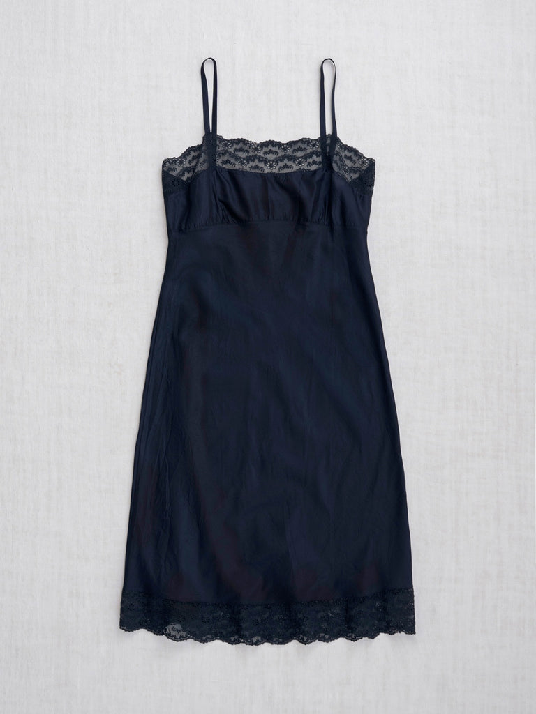 dosa Susan Long Slip in Midnight