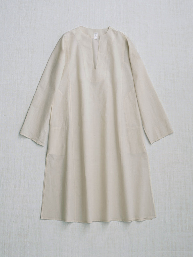 Dosa Aleppo Tunic with Hand-Stitching in Kora