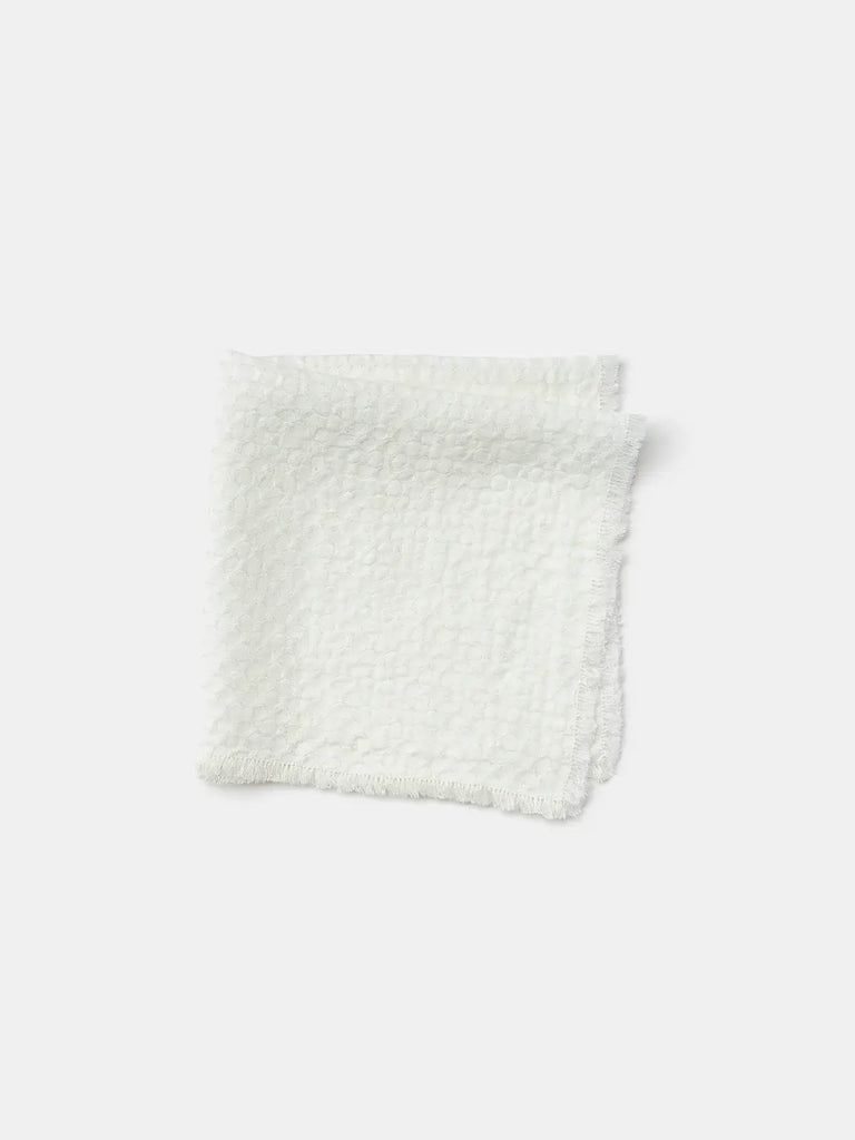 Chiarastella Cattana - Goccia Napkin in Optical White