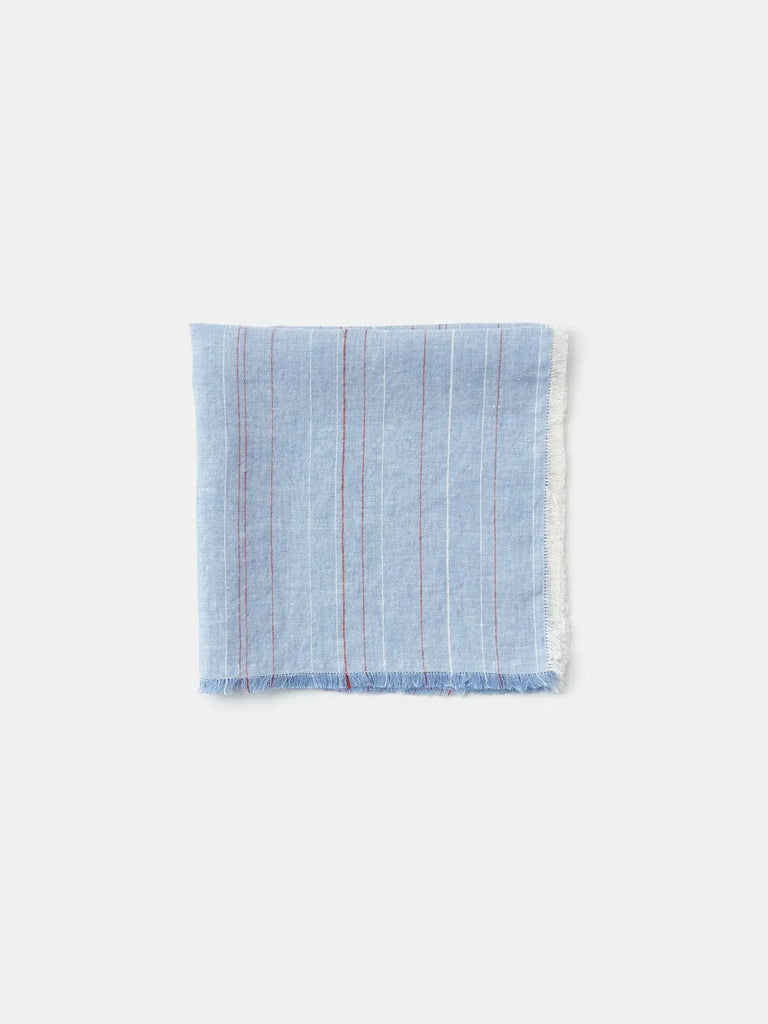 Chiarastella Cattana - Greta Napkin in Garda Blue/Red