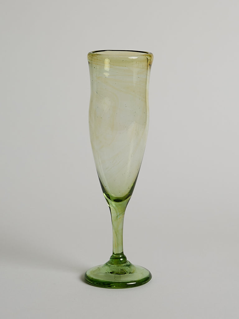 Nikos Haritakis Glass - Champagne Glass in Honey