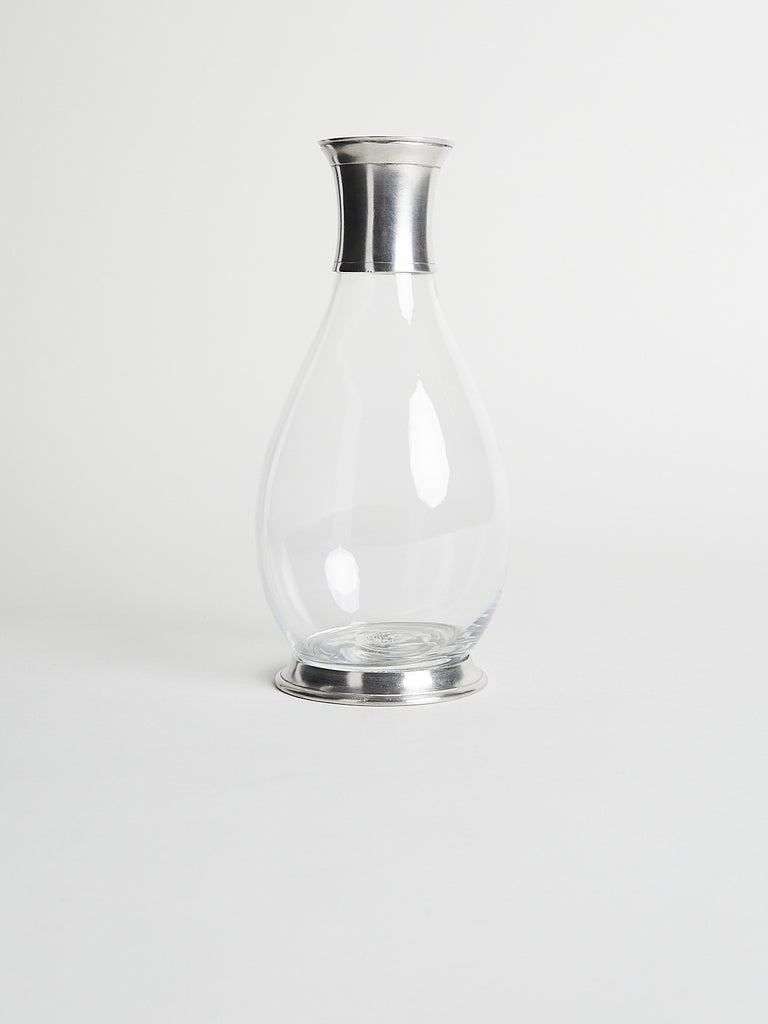 Velletri Pewter & Glass Decanter 1.5L