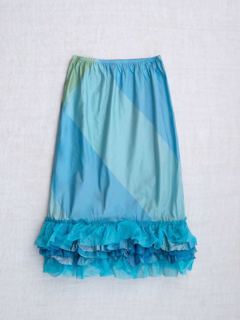 dosa x Mouki Mou Ruffle Skirt in Petra