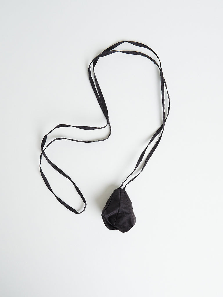 Salon C Lundman - Potpurri Pouch Necklace in Black