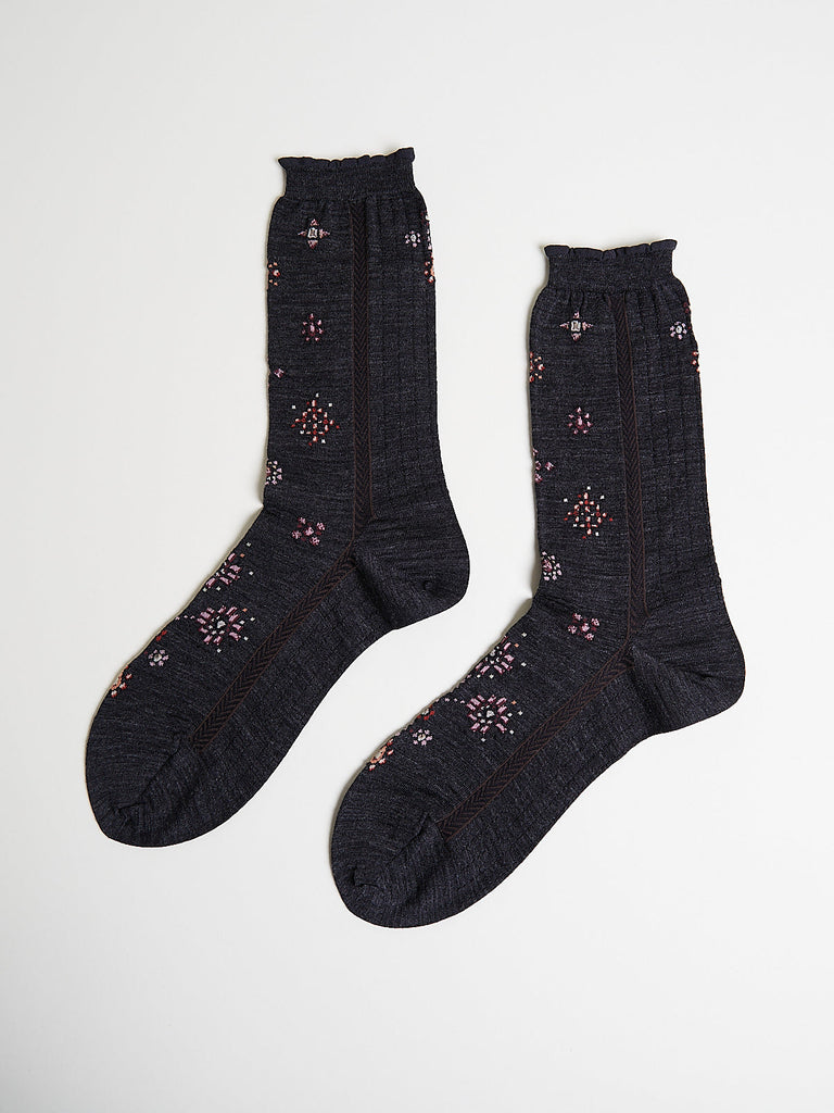 Antipast - Like A Jewelry Socks in Charcoal