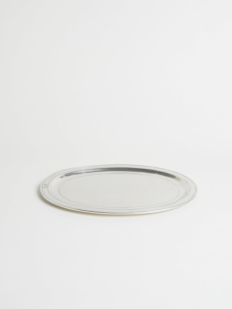 Cosi Tabellini - Orvieto Pewter Incised Tray 38x28
