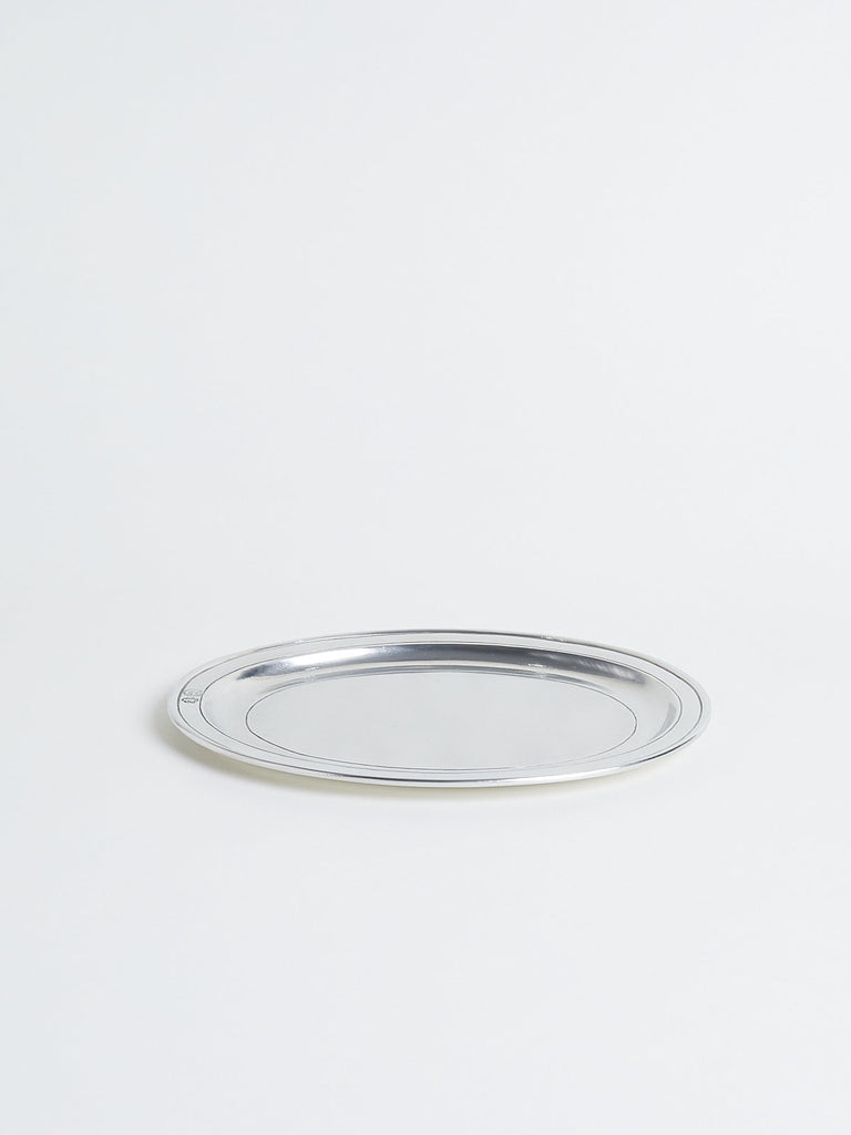 Cosi Tabellini - Orvieto Pewter Incised Tray 29x22