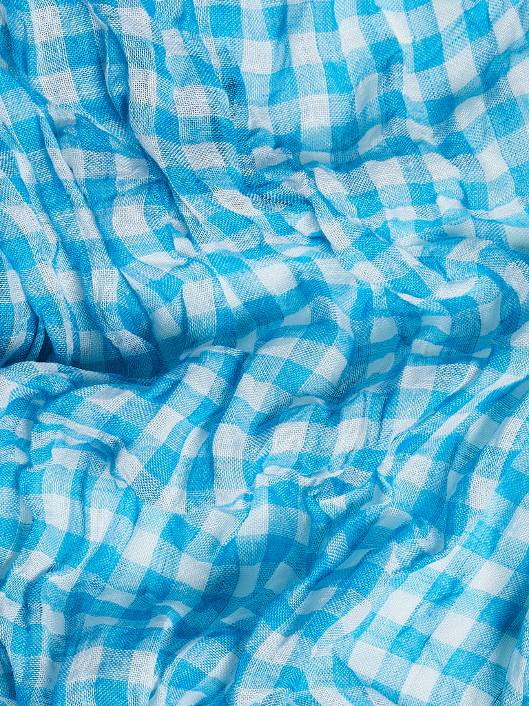 Daniela Gregis - Scialle Shawl Medio Lavato in Check Colour Mix 2