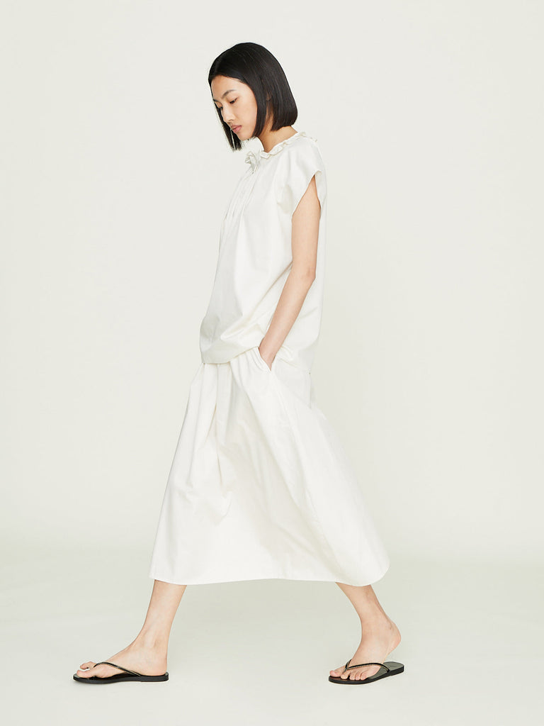 Atlantique Ascoli - Jupe Onde Skirt in Pale Powder Yellow