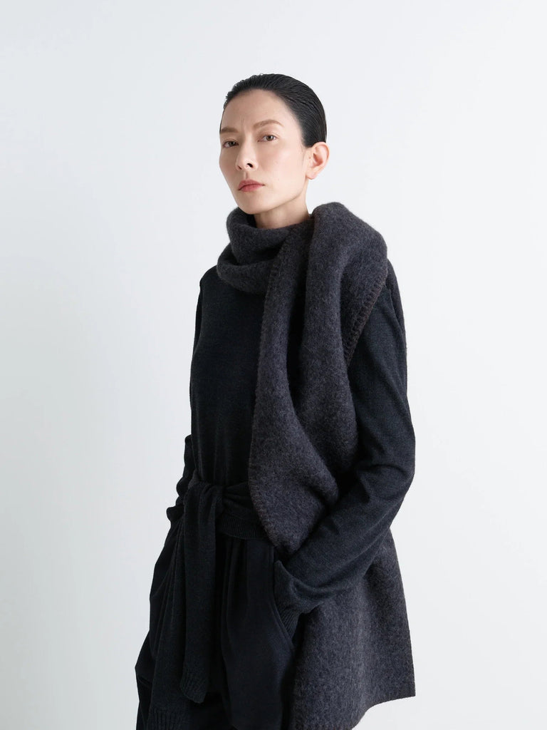 Lemaire - Cocotte Fluffy Scarf in Anthracite