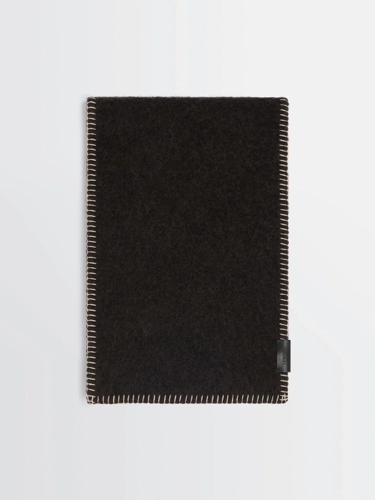 Lemaire - Cocotte Fluffy Scarf in Seal Brown