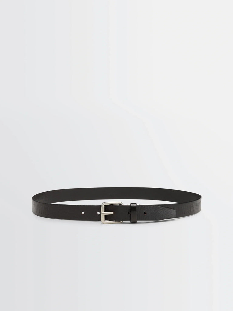 Lemaire - Rail Belt 25 in Dark Brown