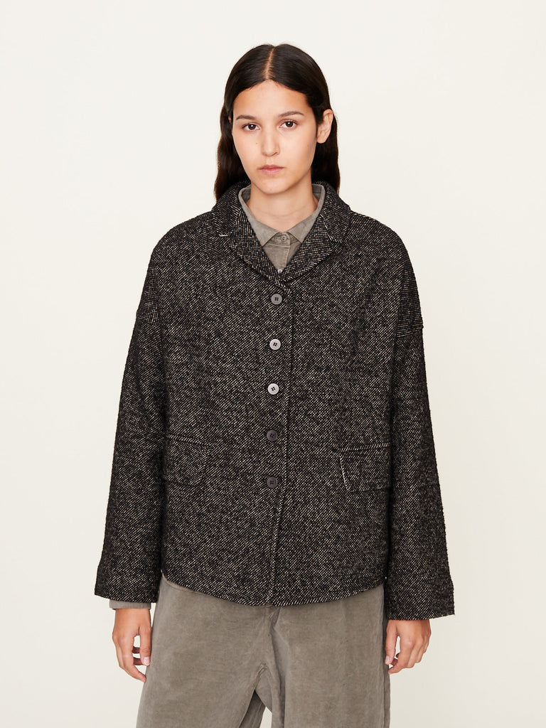 Album di Famiglia - Loose Blazer WN in Black