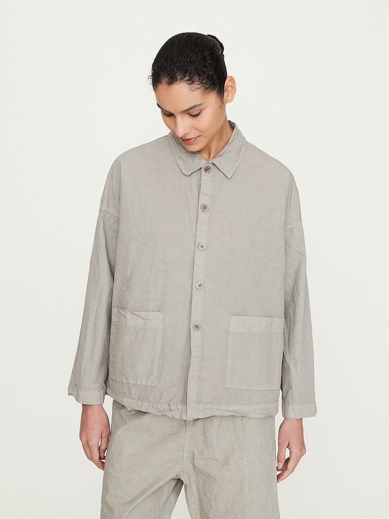 Album di Famiglia Over Shirt CC in Stone