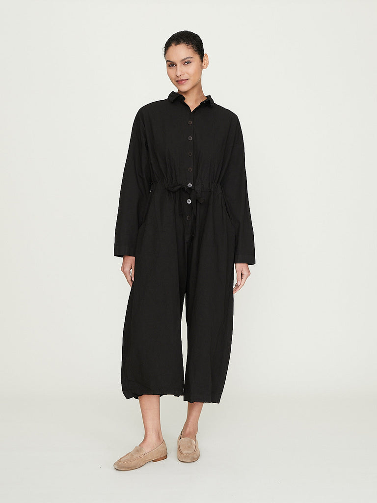 Album di Famiglia Cargo Jumpsuit CC in Brown