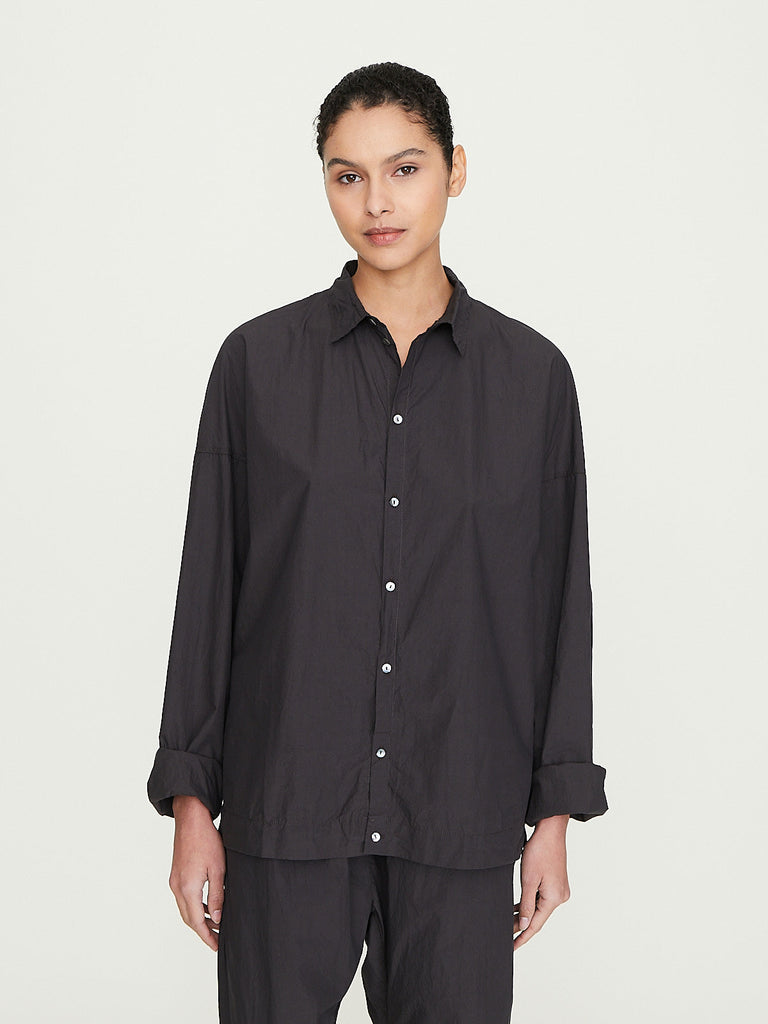 Album di Famiglia Unisex Collar Shirt TC in Brown