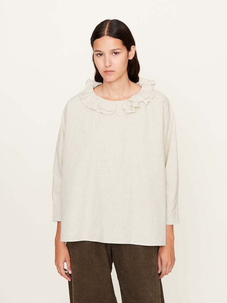 Apuntob - Japanese Cotton Shirt in Sand