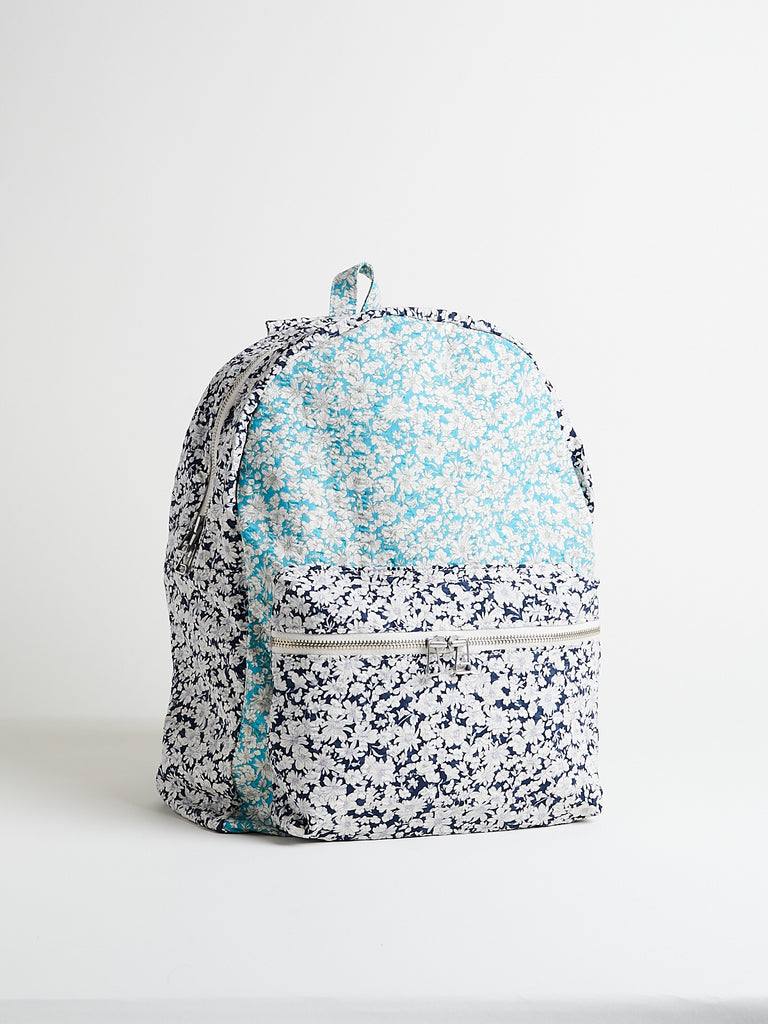 Amiacalva - Cotton Ripple Backpack in Flower