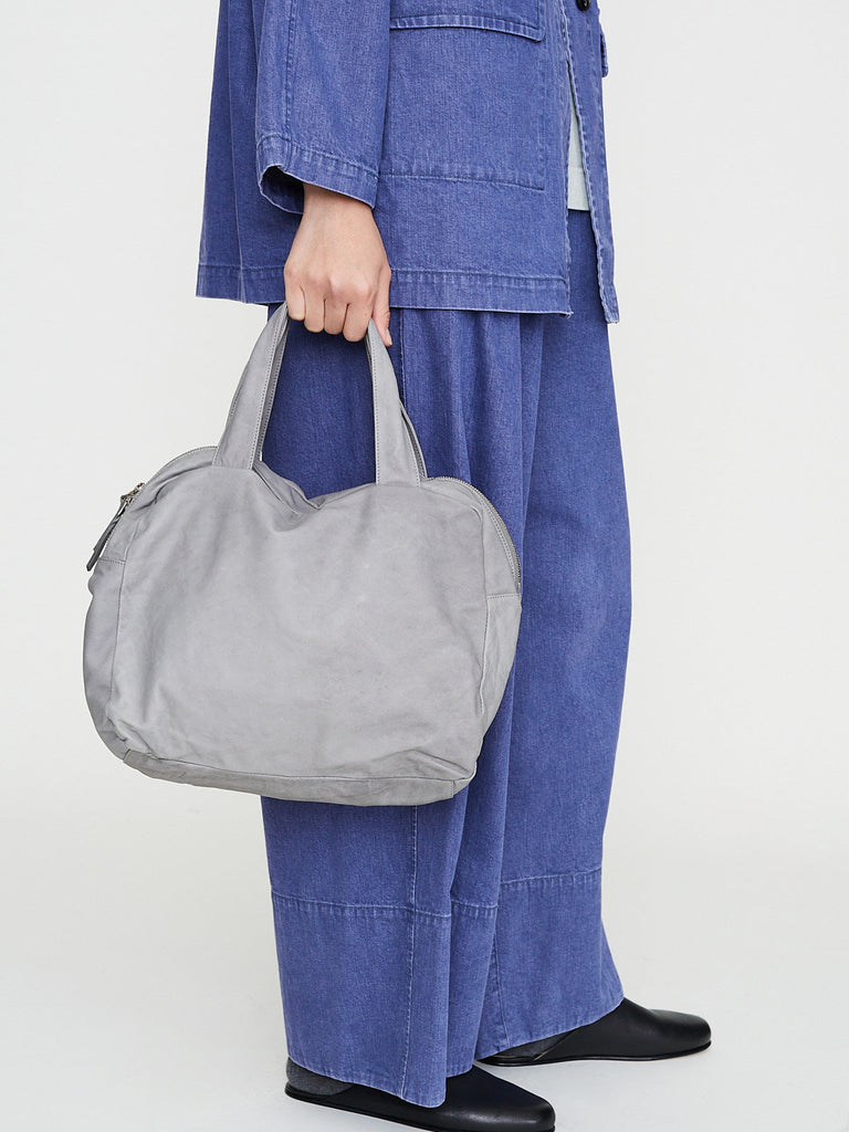 Arts & Science - Square Boston Bag M in Gray