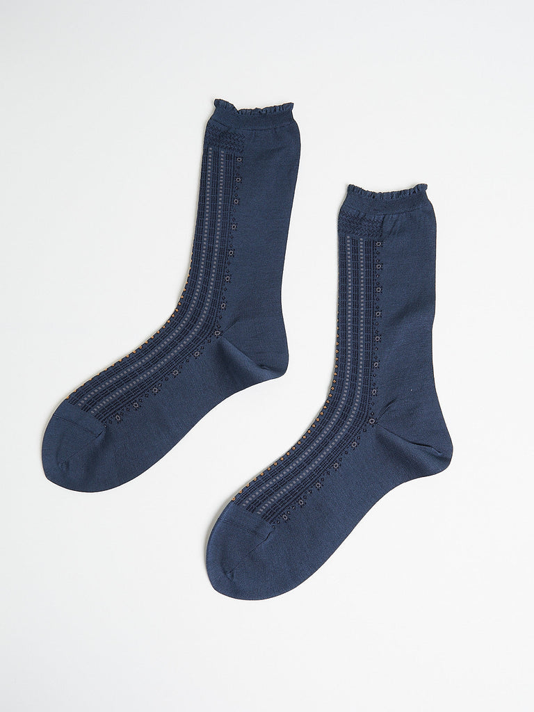 Antipast Front Line Socks in Blue