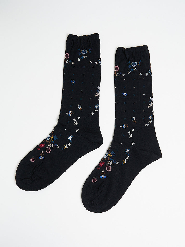 Antipast Hello Angel Socks in Black