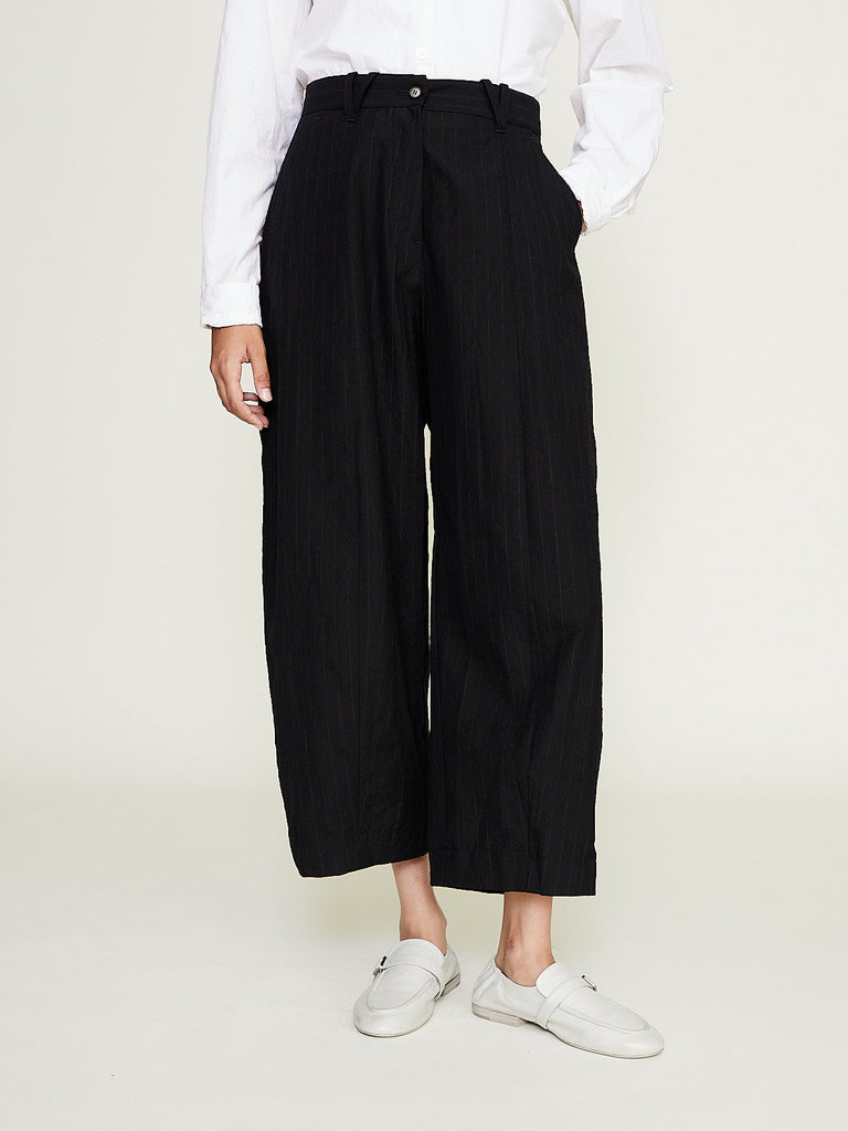 Bergfabel - Sandra Pants in Black Stripe