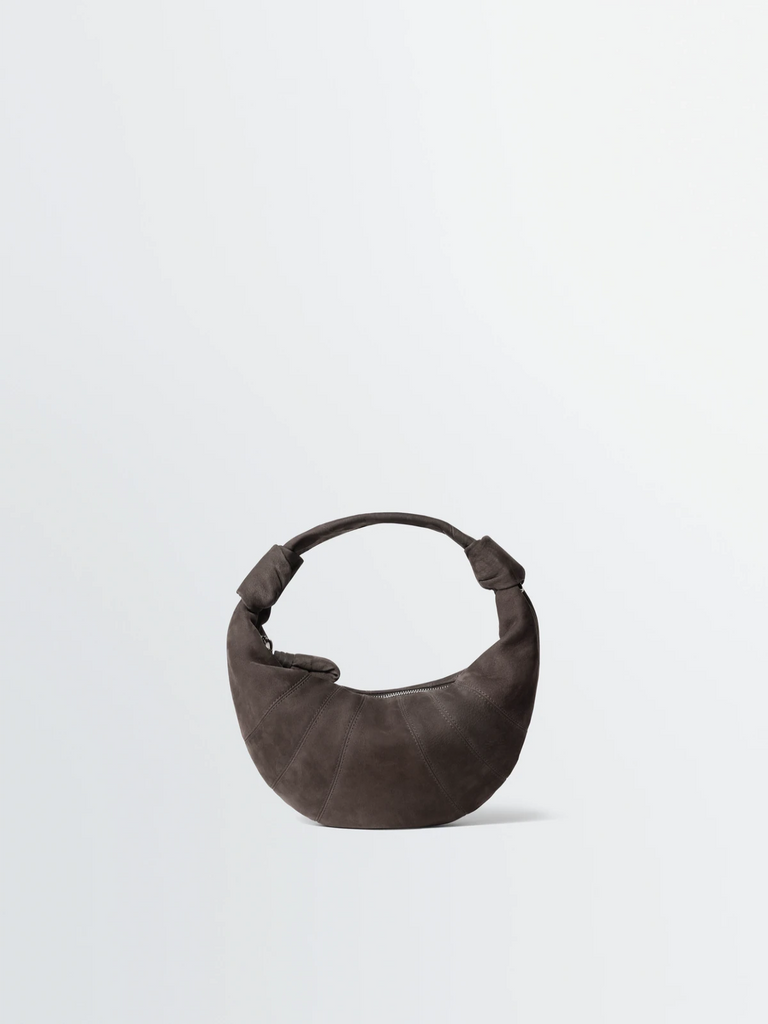 Lemaire - Mini Fortune Croissant Bag in Ebony Brown