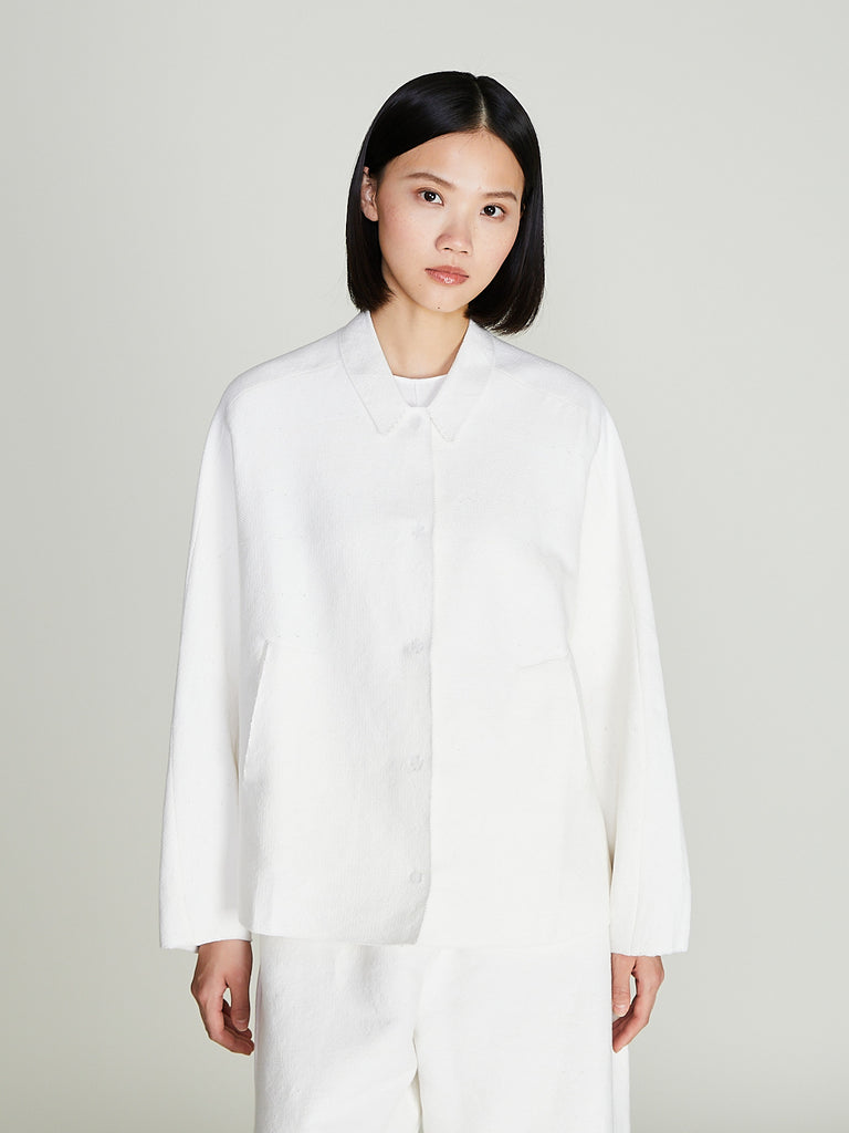 Boboutic - Shirt Jacket in Milk