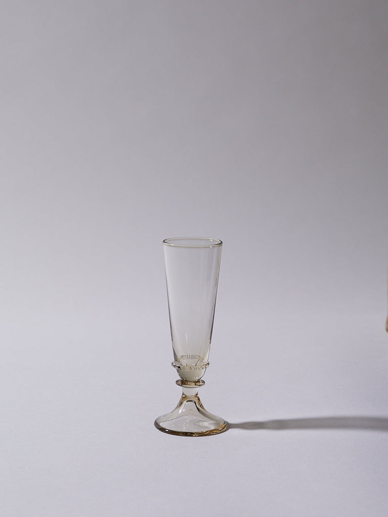 Bollenglass Design Mini Flute in Smoke