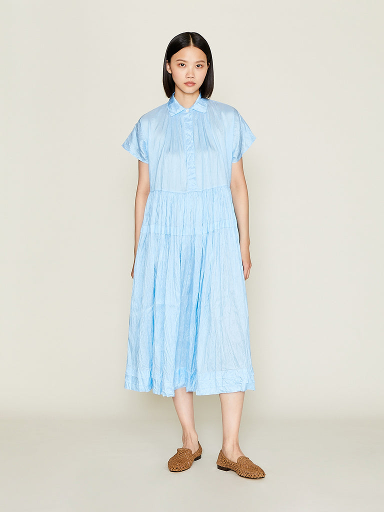 Christian Peau - Silk Dress in Light Blue