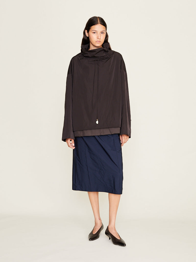 Carven - Pull-on Skirt in Midnight