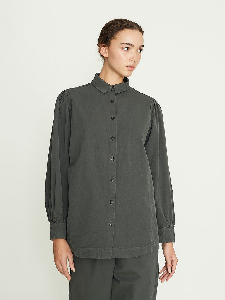 Casey Casey Atoll Shirt in Dark Khaki