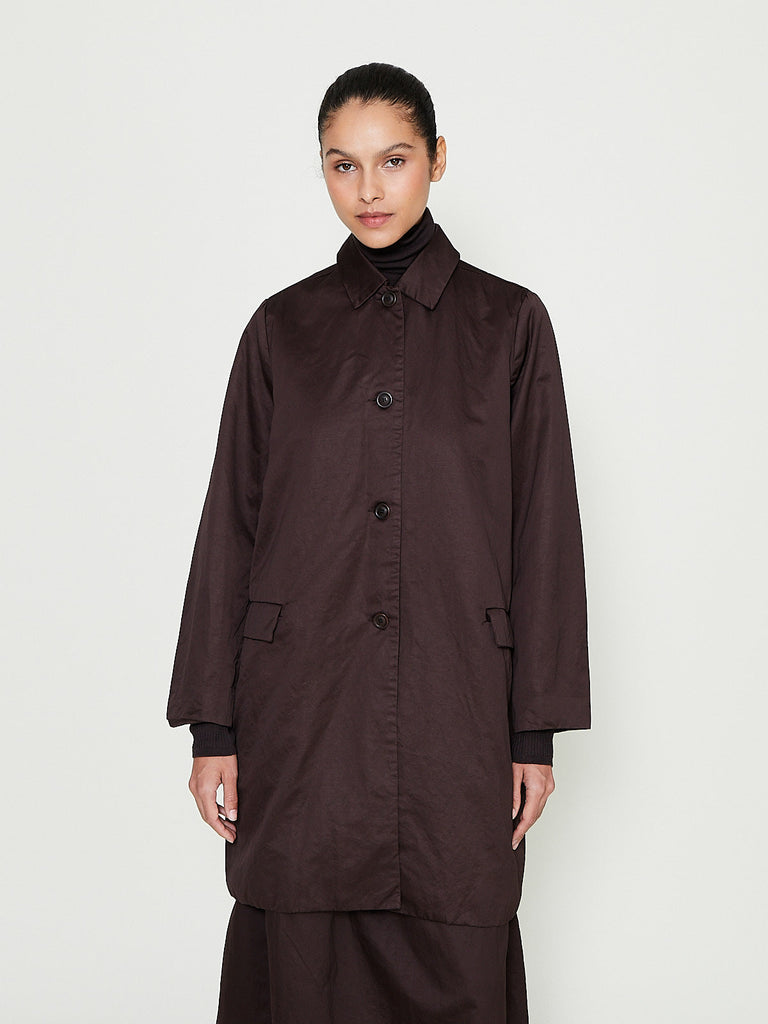 Casey Casey - Francesca Jacket L Satin in Bunga