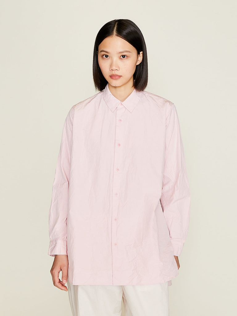 Casey Casey - Clothilde Shirt Paper Cotton in Pink