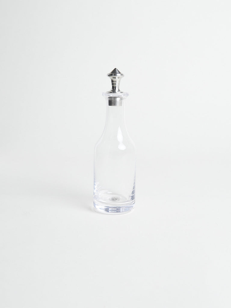 Cosi Tabellini - Genova Pewter & Glass Oil Bottle With Top