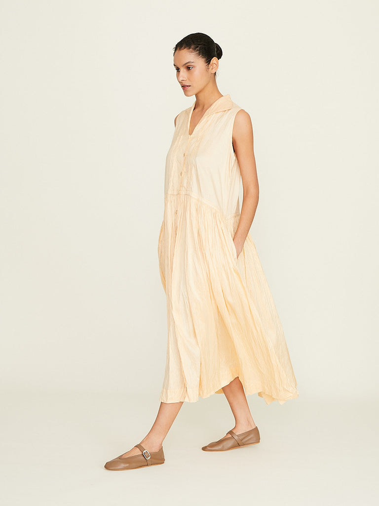 Christian Peau Dress in Egg