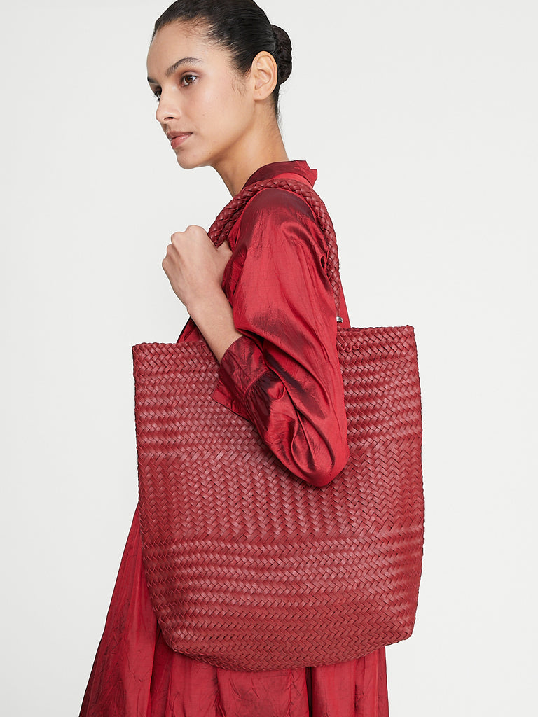 Christian Peau - Mesh Bag A in Red