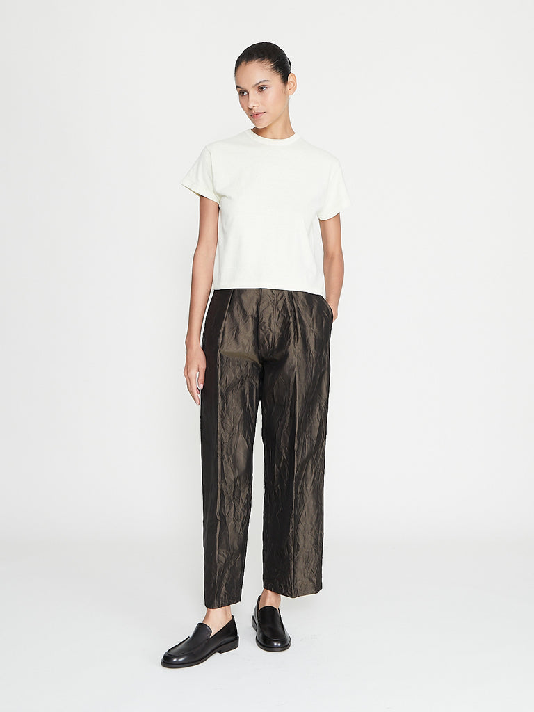 Christian Peau - Pants Silk in Moss
