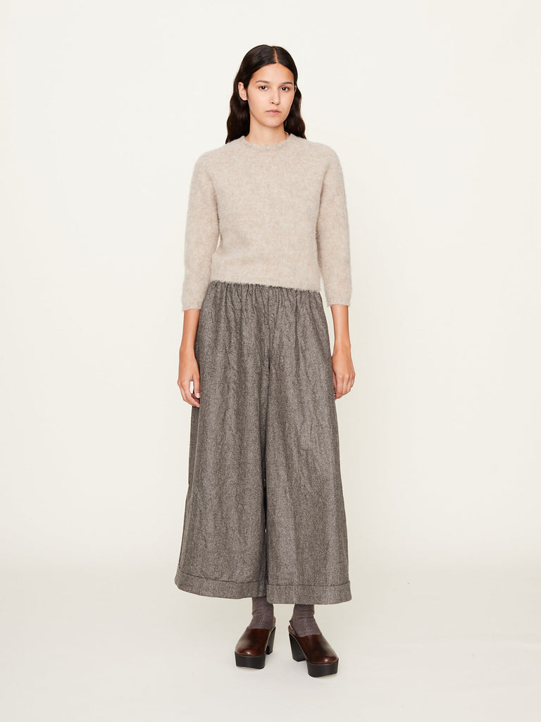 Daniela Gregis - Pantalone Trousers Pigiama Tasche Spi Lavato in Mix Brown