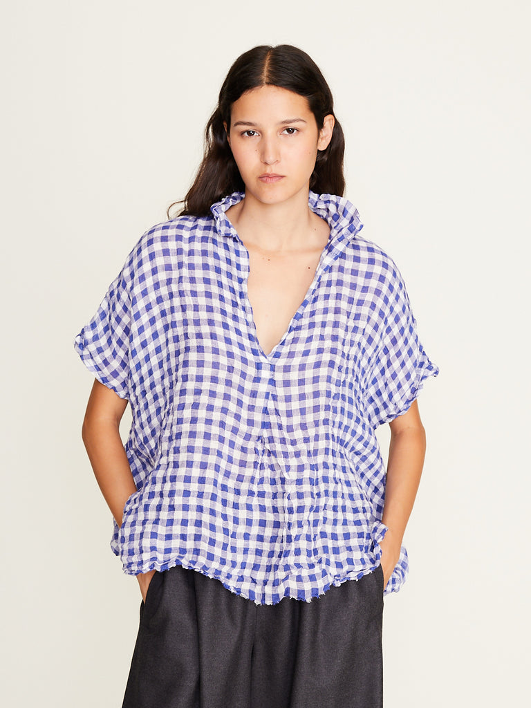 Daniela Gregis - Camicia Shirt 20.07.06 Ma Lavata in Check Colour Mix 3