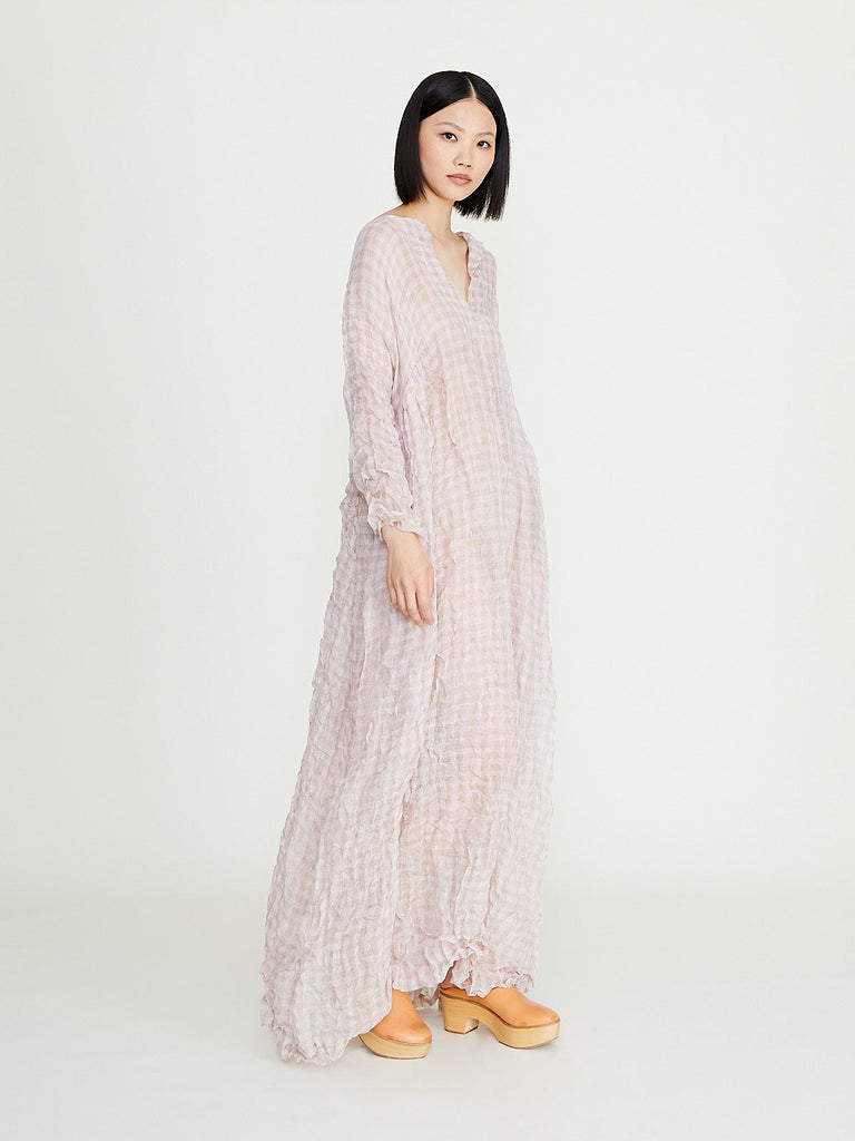 Daniela Gregis - Abito Dress Newpride Ma 155 Lavato in Natural Pink 1 Check