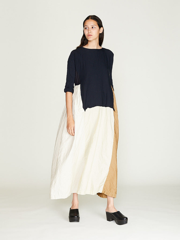 Daniela Gregis - Abito Dress Nove Ptc 130 Lavato in Black Natural