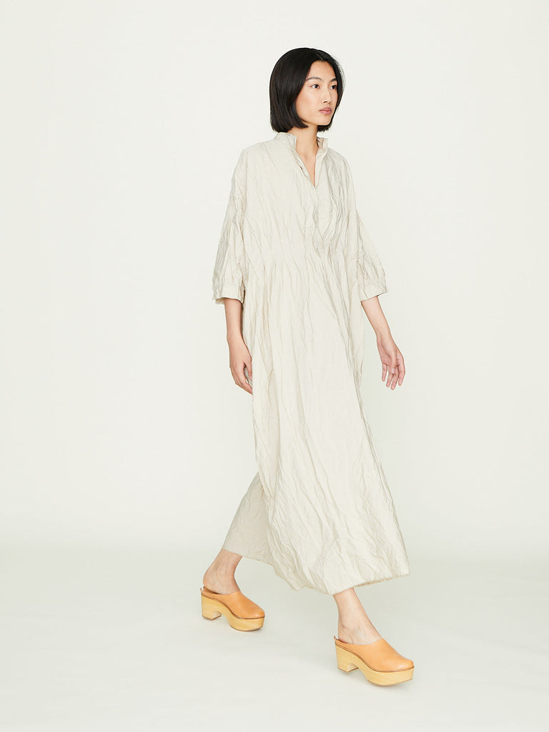 Daniela Gregis - Abito Dress Genziana Lavato in Light Natural