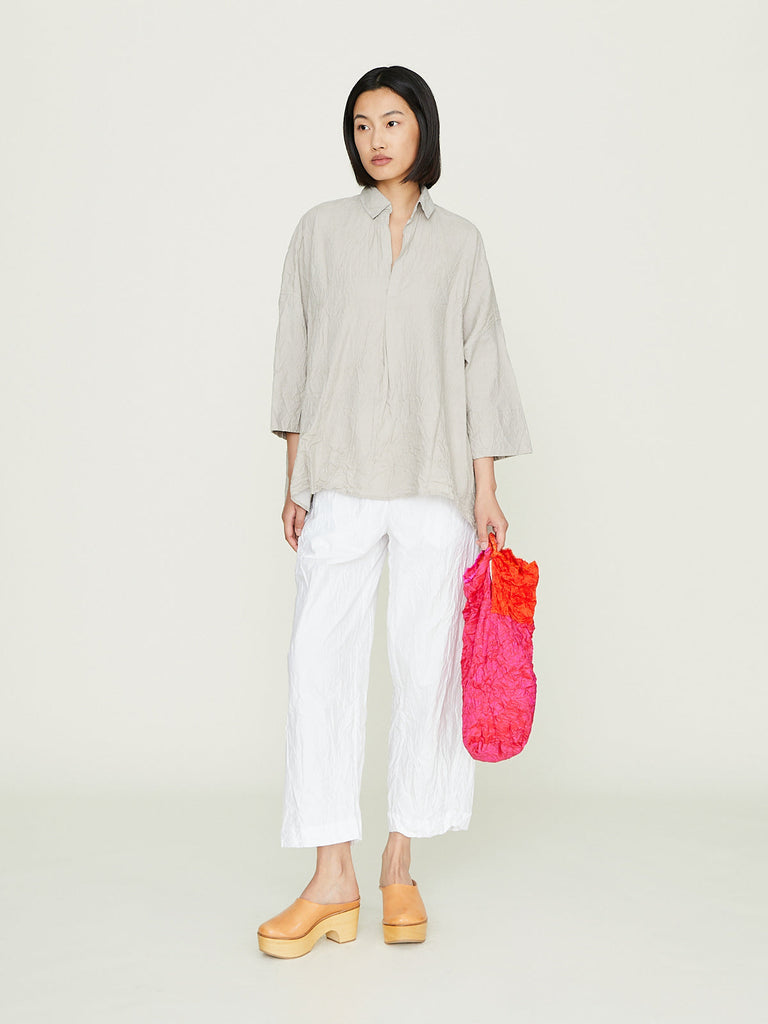 Daniela Gregis - Camicia Shirt Lampone Lavata in Natural