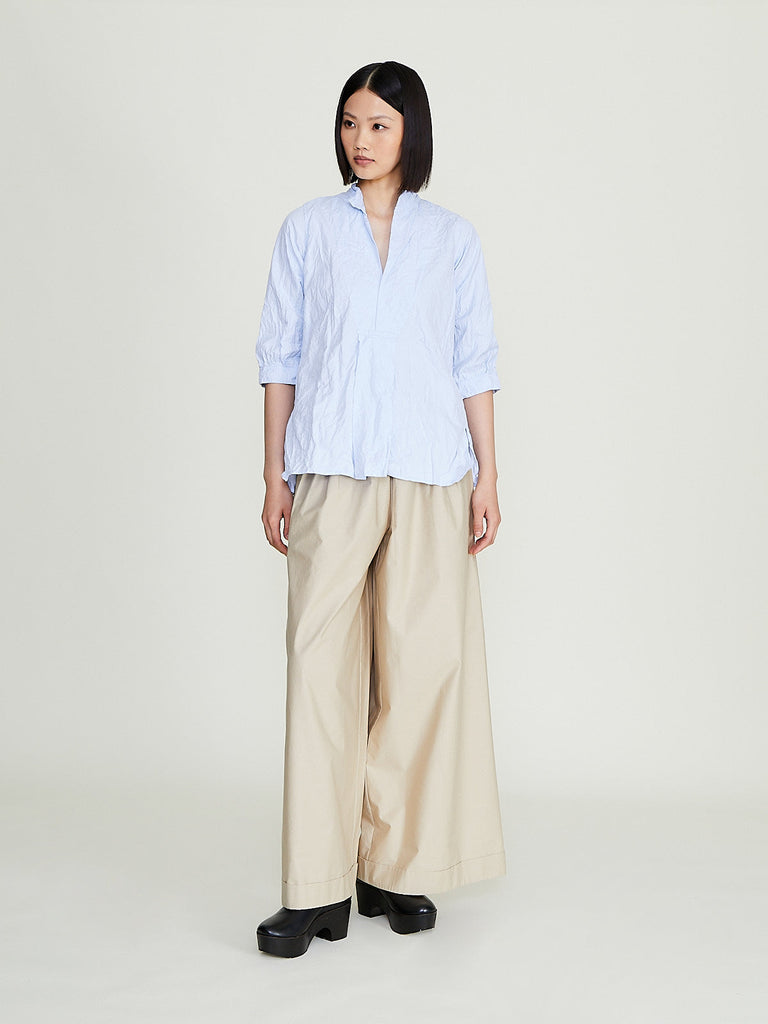 Daniela Gregis - Pantalone Trousers Pigiama Tasche Spi in Paper Natural