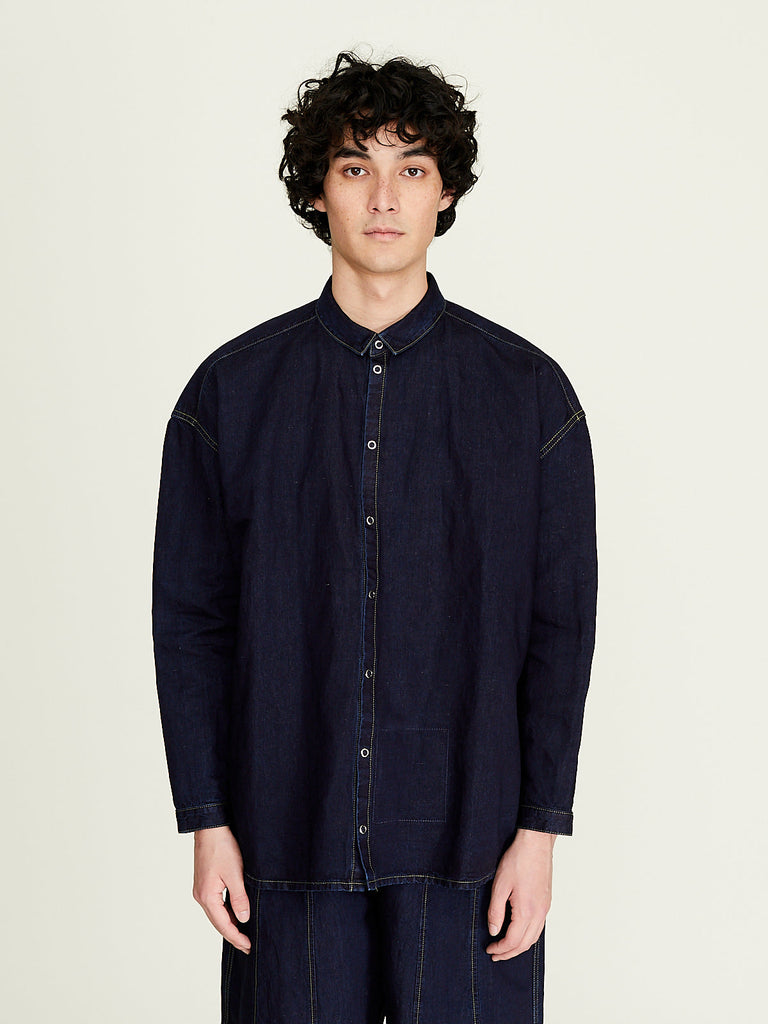 Toogood - The Draughtsman Shirt in Indigo