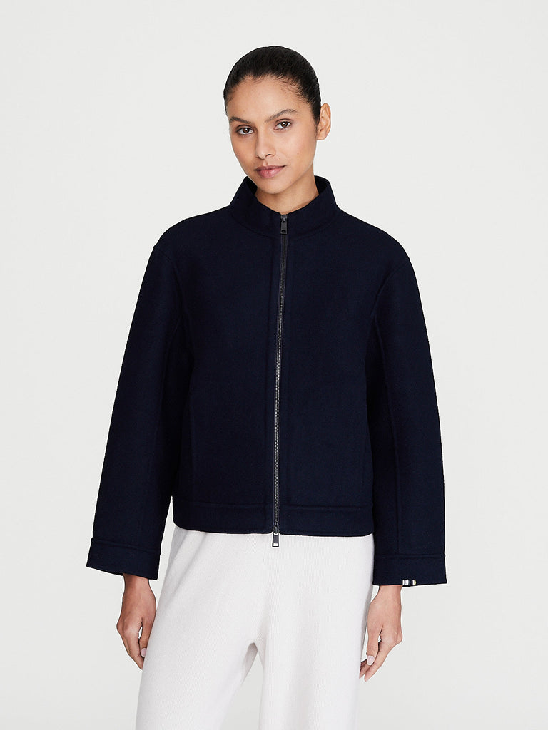 Extreme Cashmere - No. 428 Motor Short Sleeve in Navy