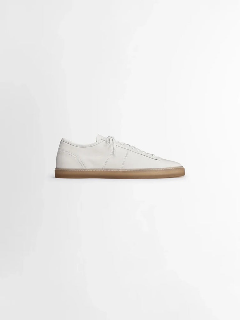 Lemaire Linoleum Laced up Trainers in White