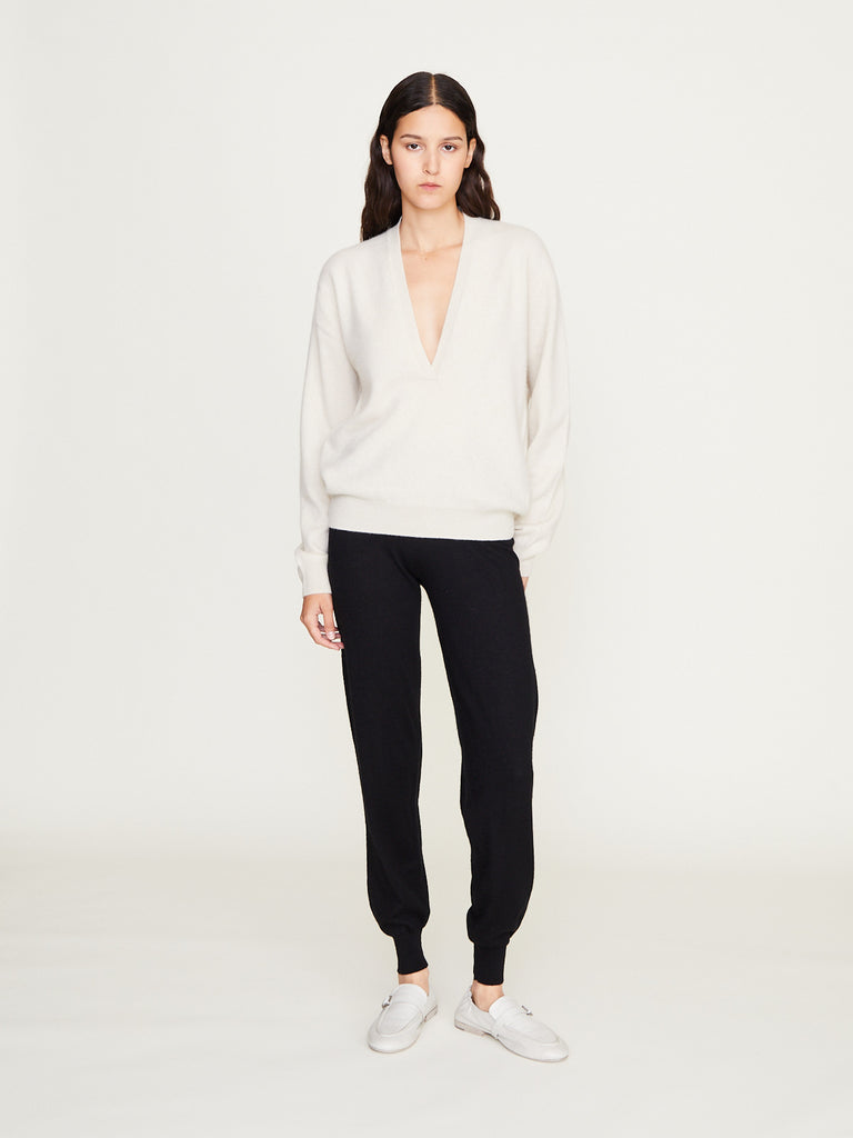 Frenckenberger - Mini Johnny Sweater in Chalk