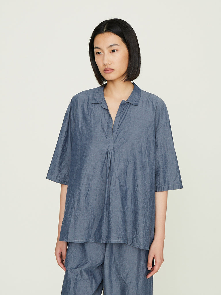 Manuelle Guibal - Vareuse M3/4 Loomi in Denim